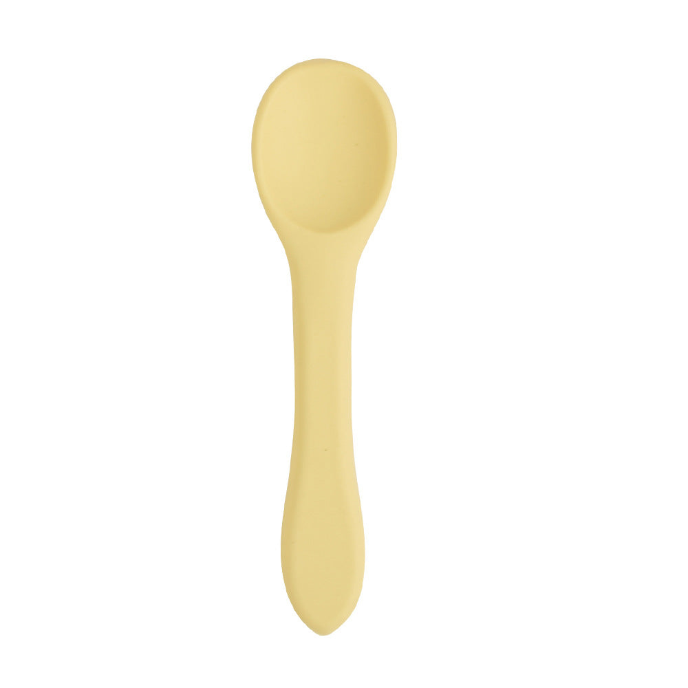 🥄 Kindra FirstBite™ – Food-Grade Silicone Baby Spoon & Fork