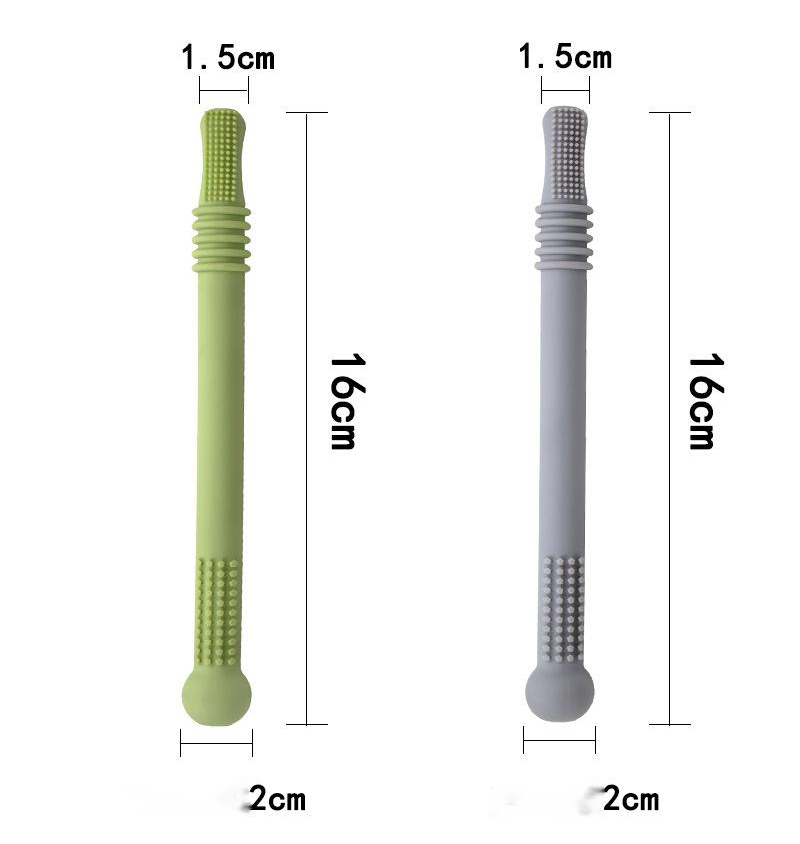 🦷 Kindra ChewTube™ – Silicone Baby Teething Tube