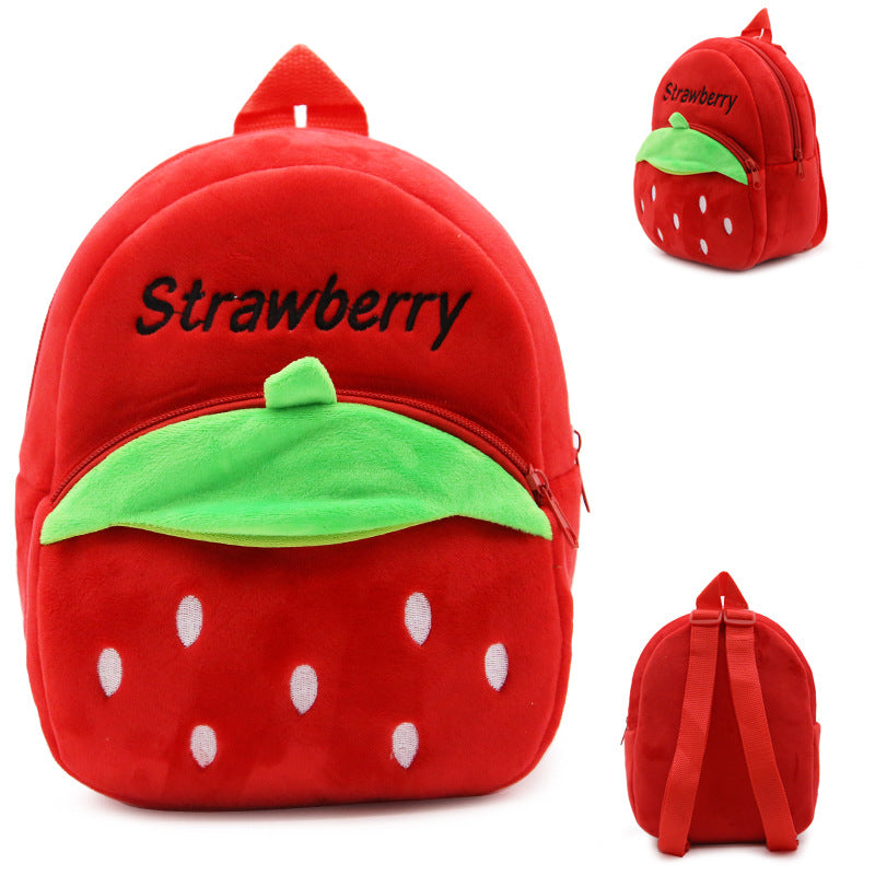 🍓 Kindra BerryPack™ – Strawberry Kids Backpack