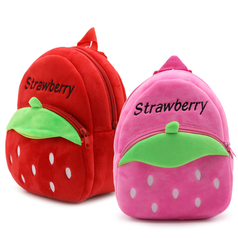 🍓 Kindra BerryPack™ – Strawberry Kids Backpack