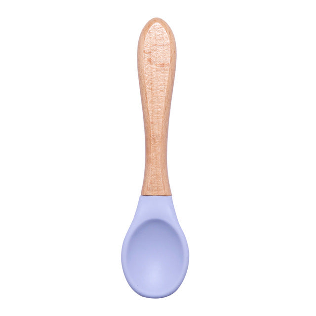 🥄 Kindra SoftSpoon™ – Silicone Baby Feeding Spoon