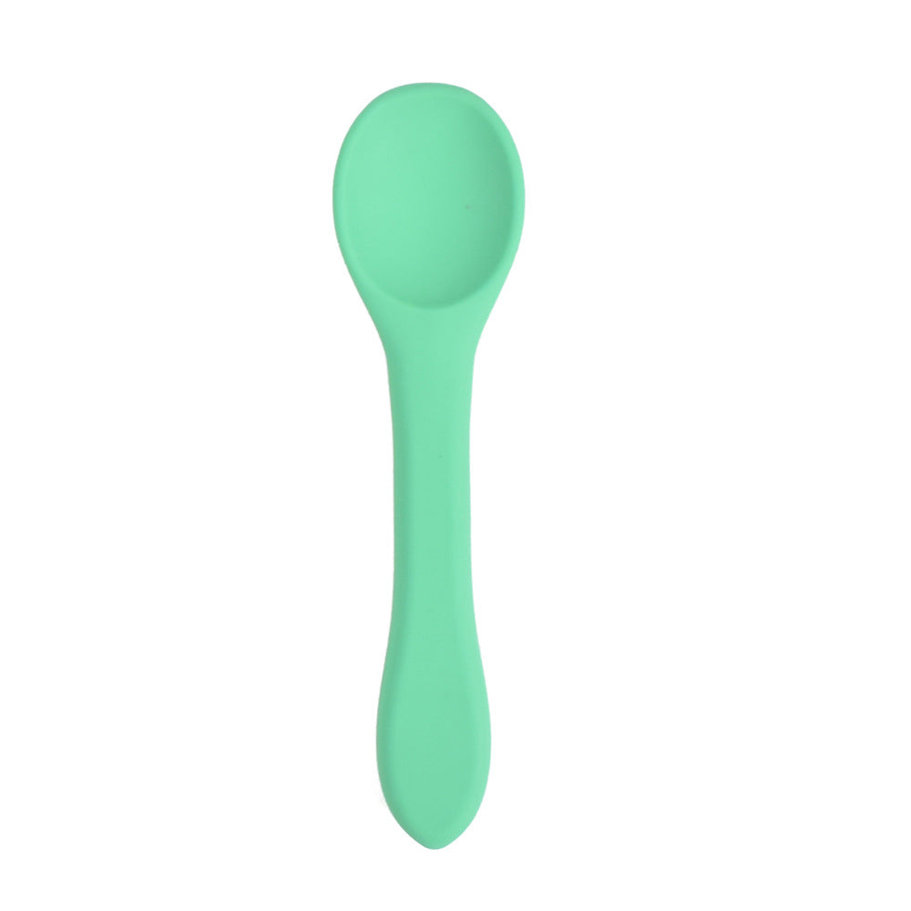 🥄 Kindra FirstBite™ – Food-Grade Silicone Baby Spoon & Fork