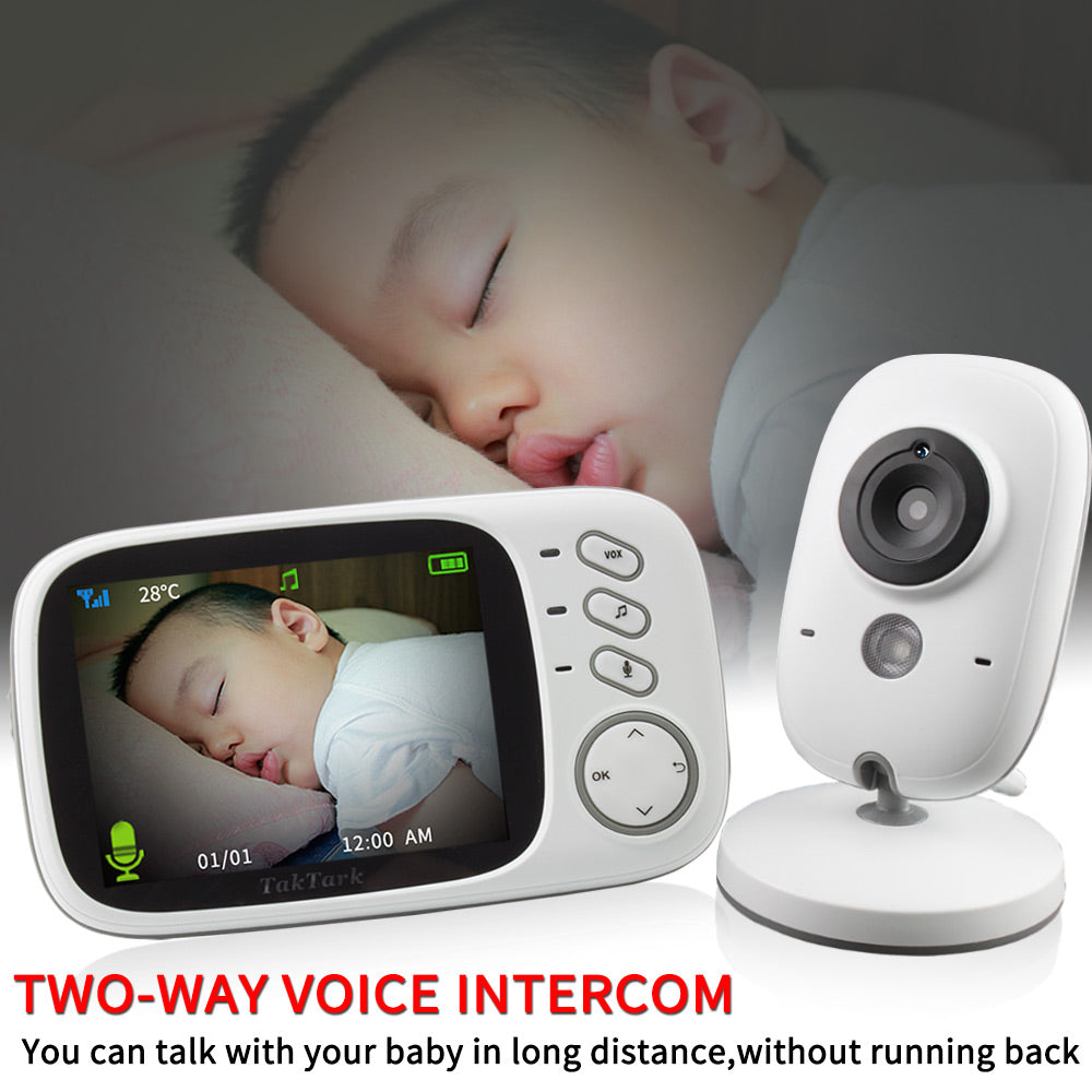 👶 Kindra CareView™ – 3.2” Digital Baby Monitor