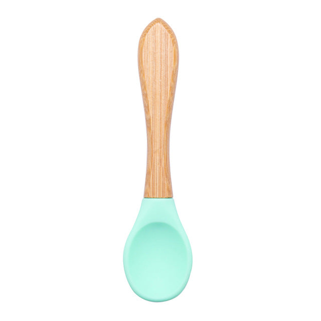 🥄 Kindra SoftSpoon™ – Silicone Baby Feeding Spoon