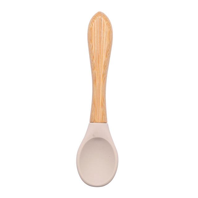 🥄 Kindra SoftSpoon™ – Silicone Baby Feeding Spoon