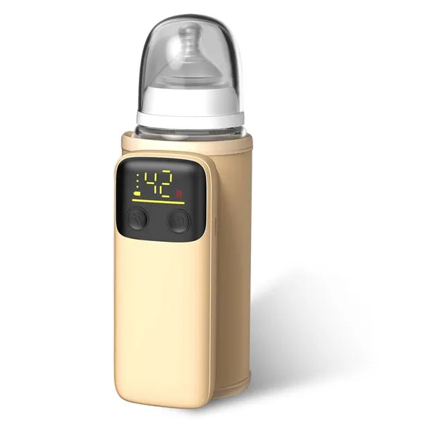 🍼 Kindra WarmGo™ – Portable Bottle Warmer (6 Heating Levels)