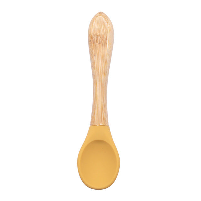 🥄 Kindra SoftSpoon™ – Silicone Baby Feeding Spoon