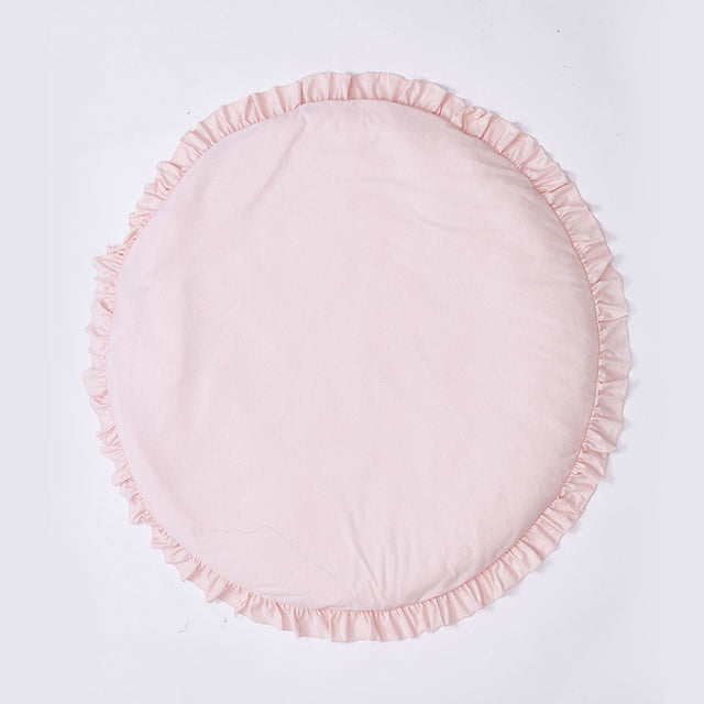 🤍 Kindra SoftPlay™ – Cotton Baby Crawling & Play Mat