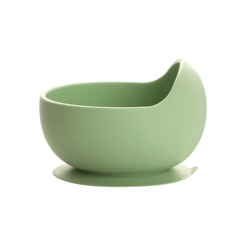 🍽 Kindra StayPut™ – Silicone Suction Bowl Set with Spoon & Straw