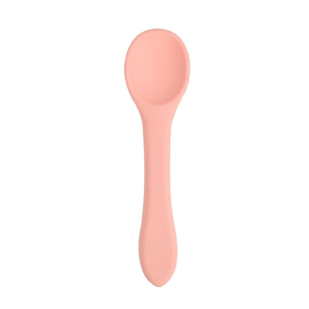 🥄 Kindra FirstBite™ – Food-Grade Silicone Baby Spoon & Fork