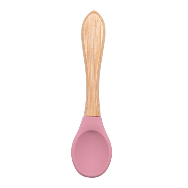 🥄 Kindra SoftSpoon™ – Silicone Baby Feeding Spoon
