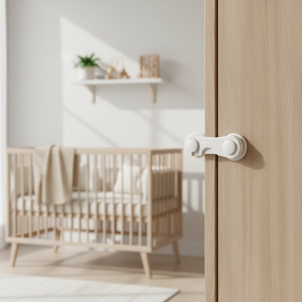 🔒 Kindra SafeLock™ – Baby Safety Drawer & Cabinet Lock