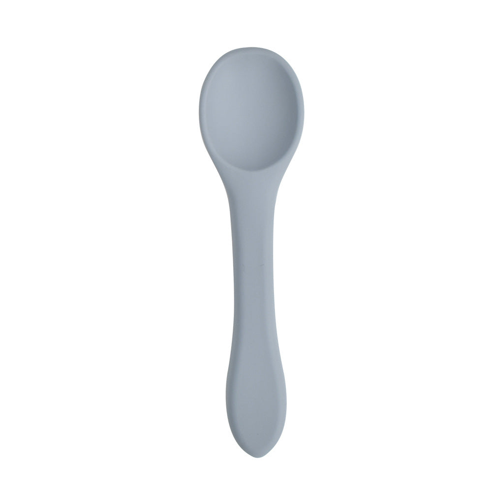 🥄 Kindra FirstBite™ – Food-Grade Silicone Baby Spoon & Fork