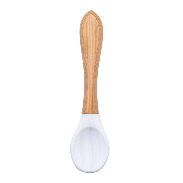 🥄 Kindra SoftSpoon™ – Silicone Baby Feeding Spoon