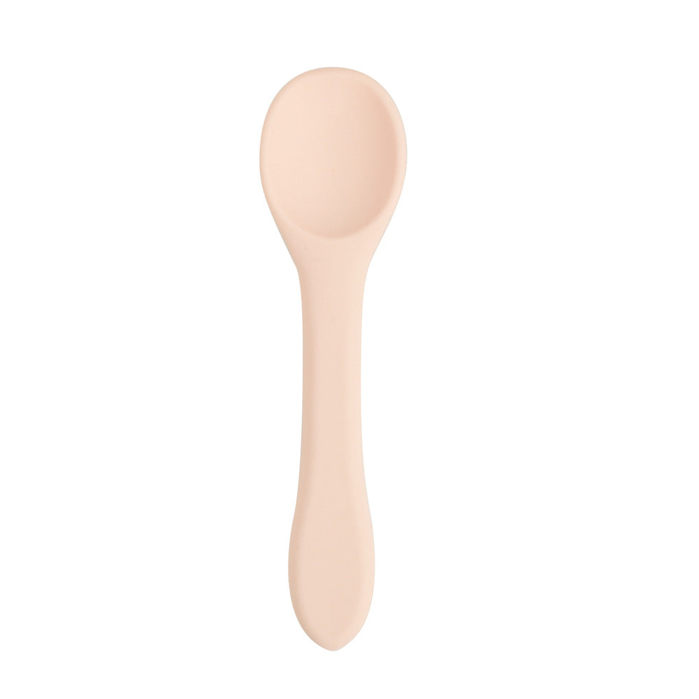 🥄 Kindra FirstBite™ – Food-Grade Silicone Baby Spoon & Fork